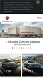 Mobile Screenshot of porsche-koblenz.de